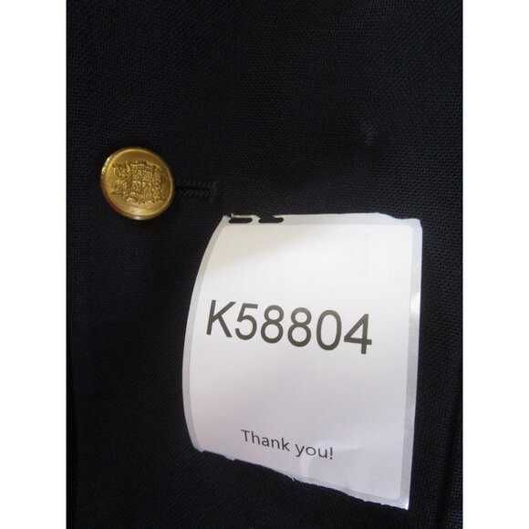 VINTAGE Palm Beach Sport Coat 40 Blazer Jacket Gold Buttons 80s 90s * - Picture 15 of 15